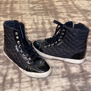 superga hightop sneakers